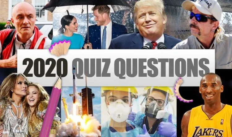 End of the year 2020 Quiz